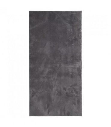 vidaXL Rug HUARTE Short Pile Soft and Washable Anthracite 100x200 cm — Size: 100 x 200 cm