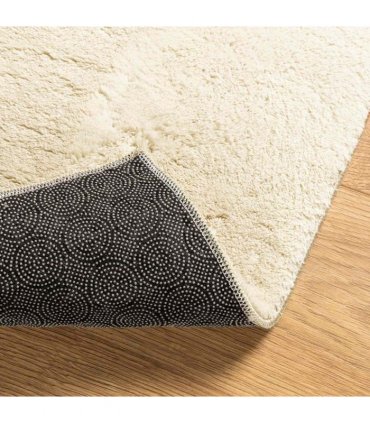 vidaXL Medium Pile Soft and Washable Rug HUARTE Cream 80 x 400 cm