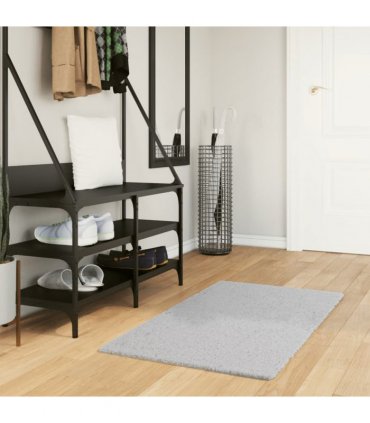vidaXL Rug HUARTE Short Pile Soft and Washable Grey 60x110 cm — Size: 60 x 110 cm