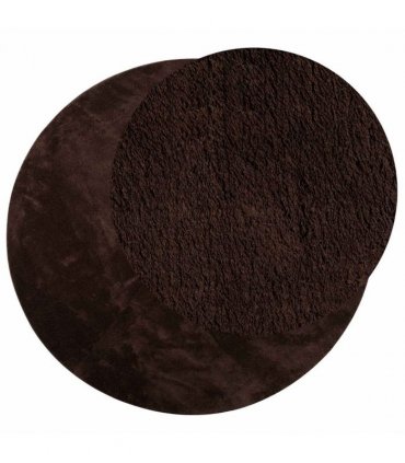 vidaXL Medium Pile Soft and Washable Rug HUARTE Brown Ø 160 CM
