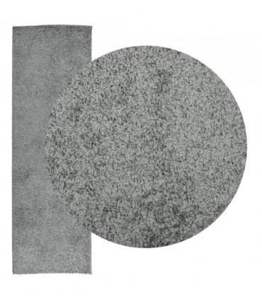 vidaXL Shaggy Rug PAMPLONA High Pile Modern Green 80x250 cm — Size: 80 x 250 cm