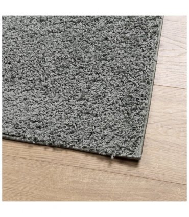 vidaXL Shaggy Rug PAMPLONA High Pile Modern Green 80x250 cm — Size: 80 x 250 cm