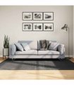 vidaXL Rug IZA Short Pile Scandinavian Look Anthracite 140x200 cm — Size: 140 x 200 cm