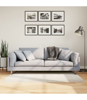 vidaXL Rug IZA Short Pile Scandinavian Look Cream 80x150 cm — Size: 80 x 150 cm