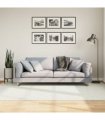 vidaXL Rug OVIEDO Short Pile Cream 160x230 cm — Size: 160 x 230 cm