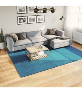 vidaXL Rug OVIEDO Short Pile Turquoise 200x280 cm — Size: 200 x 280 cm