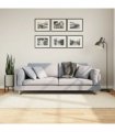 vidaXL Rug OVIEDO Short Pile Beige 140x200 cm — Size: 140 x 200 cm
