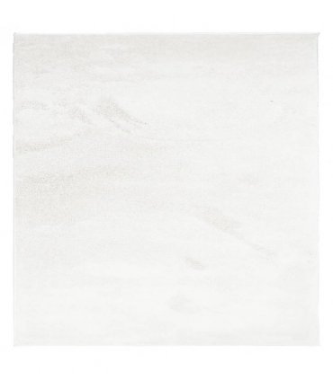 vidaXL Rug OVIEDO Short Pile Cream 120x120 cm — Size: 120 x 120 cm