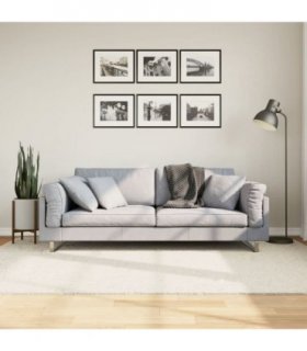 vidaXL Rug OVIEDO Short Pile Beige 160x230 cm — Size: 160 x 230 cm