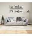 vidaXL Rug OVIEDO Short Pile Beige 160x230 cm — Size: 160 x 230 cm