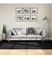 vidaXL Rug OVIEDO Short Pile Black 160x230 cm — Size: 160 x 230 cm