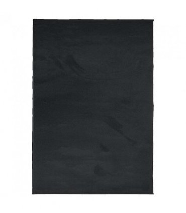 vidaXL Rug OVIEDO Short Pile Black 160x230 cm — Size: 160 x 230 cm
