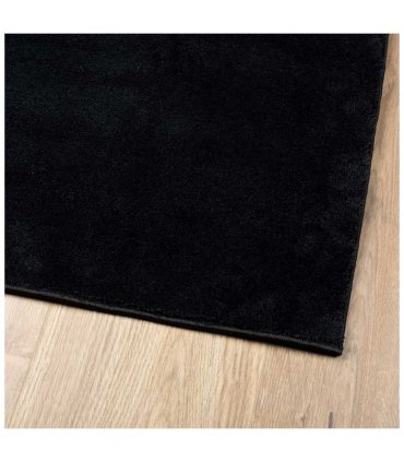 vidaXL Rug OVIEDO Short Pile Black 160x230 cm — Size: 160 x 230 cm