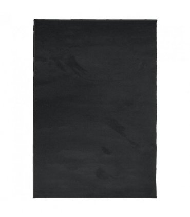 vidaXL Rug OVIEDO Short Pile Black 200x280 cm — Size: 200 x 280 cm
