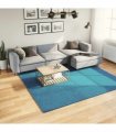vidaXL Rug OVIEDO Short Pile Turquoise 240x240 cm — Size: 240 x 240 cm