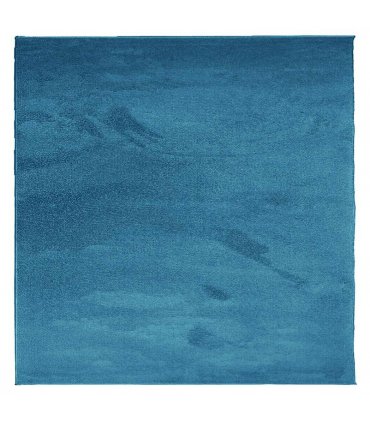 vidaXL Rug OVIEDO Short Pile Turquoise 240x240 cm — Size: 240 x 240 cm
