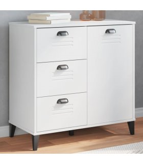 vidaXL Sideboard VIKEN White 80x40x80 cm Engineered Wood — V0671976278