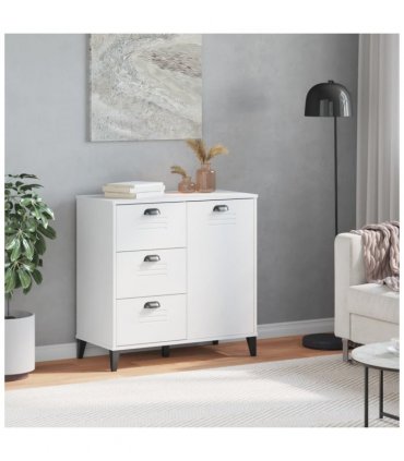 vidaXL Sideboard VIKEN White 80x40x80 cm Engineered Wood — V0671976278