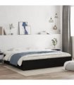 vidaXL Bed Frame with Drawers without Mattress Black 160x200 cm — Size: 160 x 200 cm