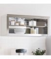vidaXL Kitchen Wall Cabinet with Shelf Stainless Steel — Size: 110 x 40 x 46 cm