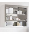 vidaXL Kitchen Wall Cabinet with Shelves Stainless Steel — Size: 92 x 40 x 75 cm