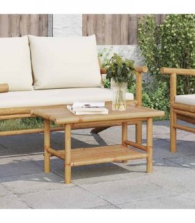 vidaXL Coffee Table 70x40x35 cm Bamboo — Size: 70 x 40 x 35 cm — V0671977666