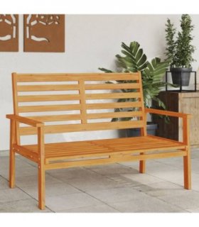 vidaXL Garden Sofa Bench 120 cm Solid Wood Acacia