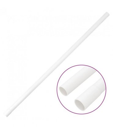 vidaXL Cable Trunkings with Clips Ø25 mm 10 m PVC