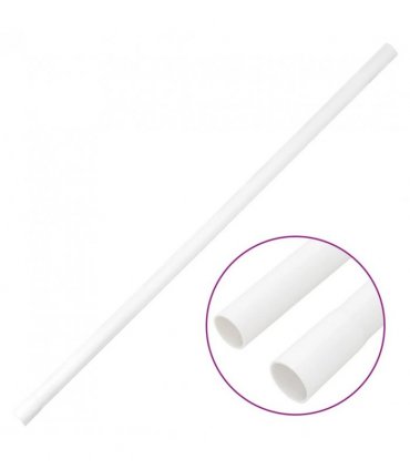 vidaXL Cable Trunkings with Clips Ø20 mm 30 m PVC