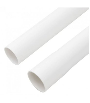 vidaXL Cable Trunkings Ø30 mm 10 m PVC — Model: without clips