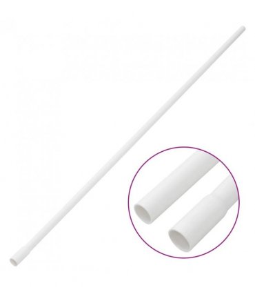 vidaXL Cable Trunkings Ø16 mm 30 m PVC — Model: without clips