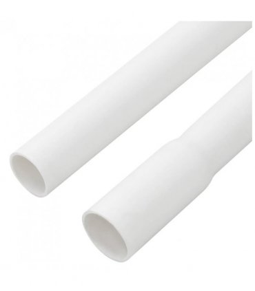 vidaXL Cable Trunkings Ø16 mm 30 m PVC — Model: without clips