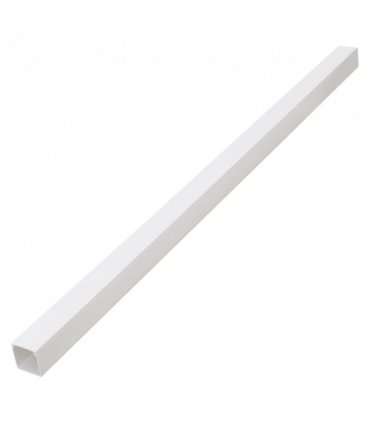vidaXL Cable Trunking 50x25 mm 30 m PVC — Size: 50 x 25 mm 30 m, Model: screwable