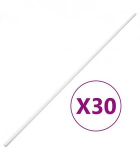vidaXL Cable Trunking 20x10 mm 30 m PVC — Size: 20 x 10 mm 30m, Model: screwable