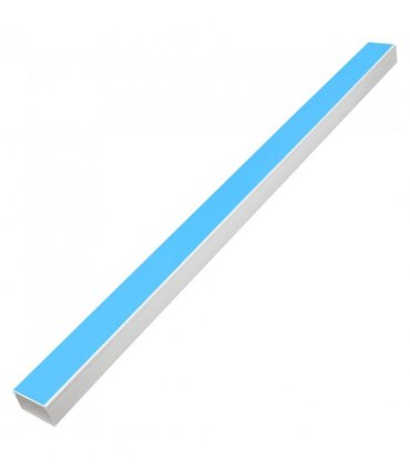 vidaXL Cable Trunking Self-Adhesive 100x40 mm 10 m PVC — Size: 100 x 40 mm 10 m