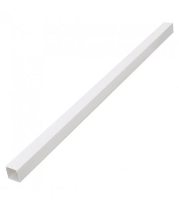 vidaXL Cable Trunking 33x33 mm 30 m PVC — Size: 33 x 33 mm x 30 m, Model: screwable