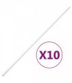 vidaXL Cable Trunking 30x15 mm 10 m PVC — Size: 30 x 15 mm 10 m, Model: screwable