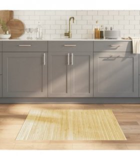 vidaXL Rug Rectangular Light Nature 80x100 cm Bamboo — Colour: light natural, Size: 80 x 100 cm