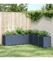 vidaXL Garden Planter Blue Grey 160x160x53 cm PP — Size: 160 x 160 x 53 cm
