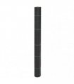 vidaXL Weed Membrane Black 1x100 m PP — Size: 1 x 100 m (100 g/m²)