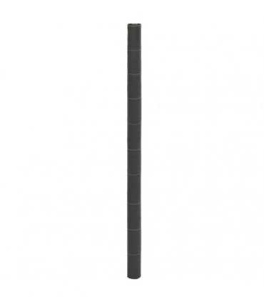 vidaXL Weed Membrane Black 2x25 m PP — Size: 2 x 25 m (150 g/m²)