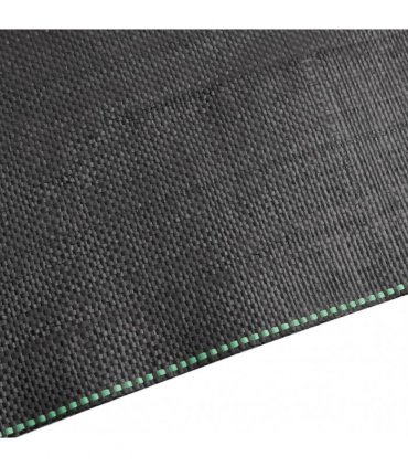 vidaXL Weed Membrane Black 2x25 m PP — Size: 2 x 25 m (150 g/m²)