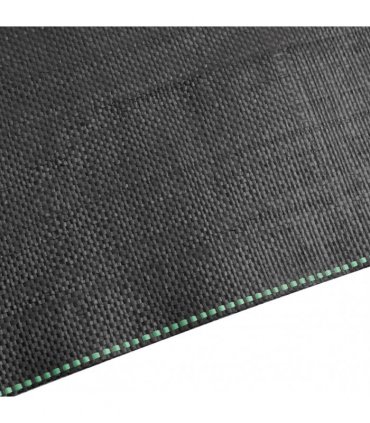 vidaXL Weed Membrane Black 4x50 m PP — Size: 4 x 50 m (150 g/m²)