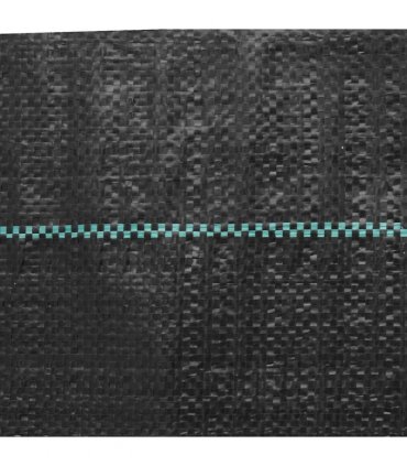 vidaXL Weed Membrane Black 4x10 m PP — Size: 4 x 10 m (100 g/m²)