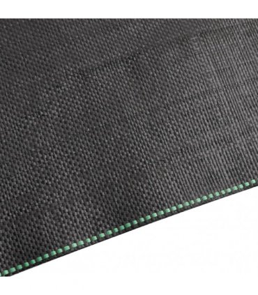vidaXL Weed Membrane Black 2x50 m PP — Size: 2 x 50 m (150 g/m²)