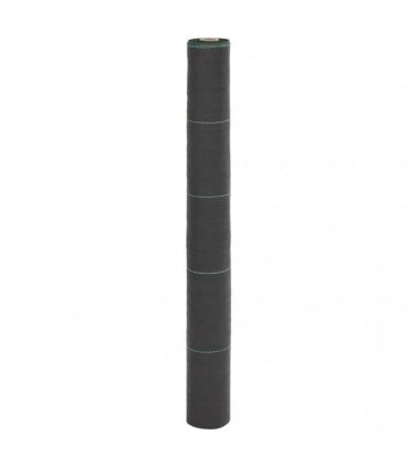 vidaXL Weed Membrane Black 1x150 m PP — Size: 1 x 150 m (150 g/m²)