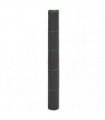 vidaXL Weed Membrane Black 1x150 m PP — Size: 1 x 150 m (150 g/m²)