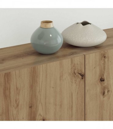 vidaXL TV Cabinet Wall-mounted 4 pcs Artisan Oak Engineered Wood