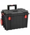 vidaXL Portable Flight Case Black 56.5x45.5x48 cm PP — Size: 56.5 x 45.5 x 48 cm