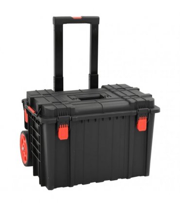 vidaXL Portable Flight Case Black 56.5x45.5x48 cm PP — Size: 56.5 x 45.5 x 48 cm